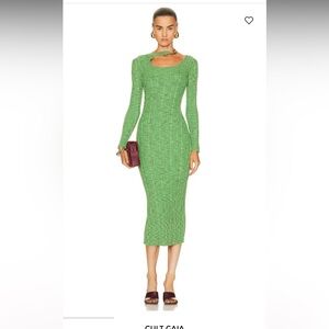 Cult Gaia Ebba Knit Dress XS MSRP$448